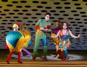 Joshua Hopkins as Papageno and Ashley Emerson as Papagena  Photo