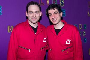 Justin Levine and guest @ BroadwayWorld Justin Levine and guest Photo