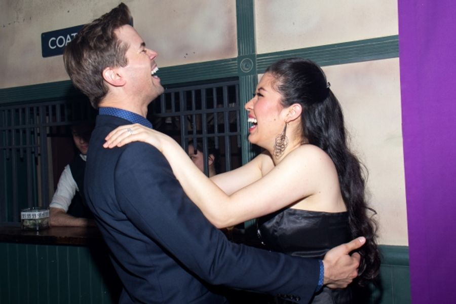 Photo Coverage: HERE LIES LOVE Company Celebrates Opening Night! Image