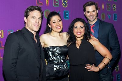 Mike Doyle, Ruthie Ann Miles, Maria-Christina Oliveras, Andrew Rannells Photo