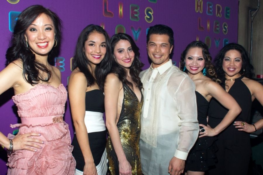 Photo Coverage: HERE LIES LOVE Company Celebrates Opening Night! Image