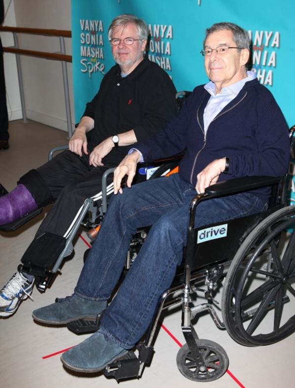 Christopher Durang & Nicholas Martin Photo