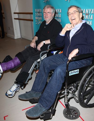 Christopher Durang & Nicholas Martin Photo