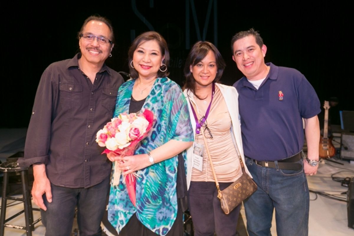 Lorrie Ilustre, Cecile Azarcon, Grace Labaguis, Ronald Labaguis at 