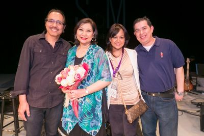 Lorrie Ilustre, Cecile Azarcon, Grace Labaguis, Ronald Labaguis Photo