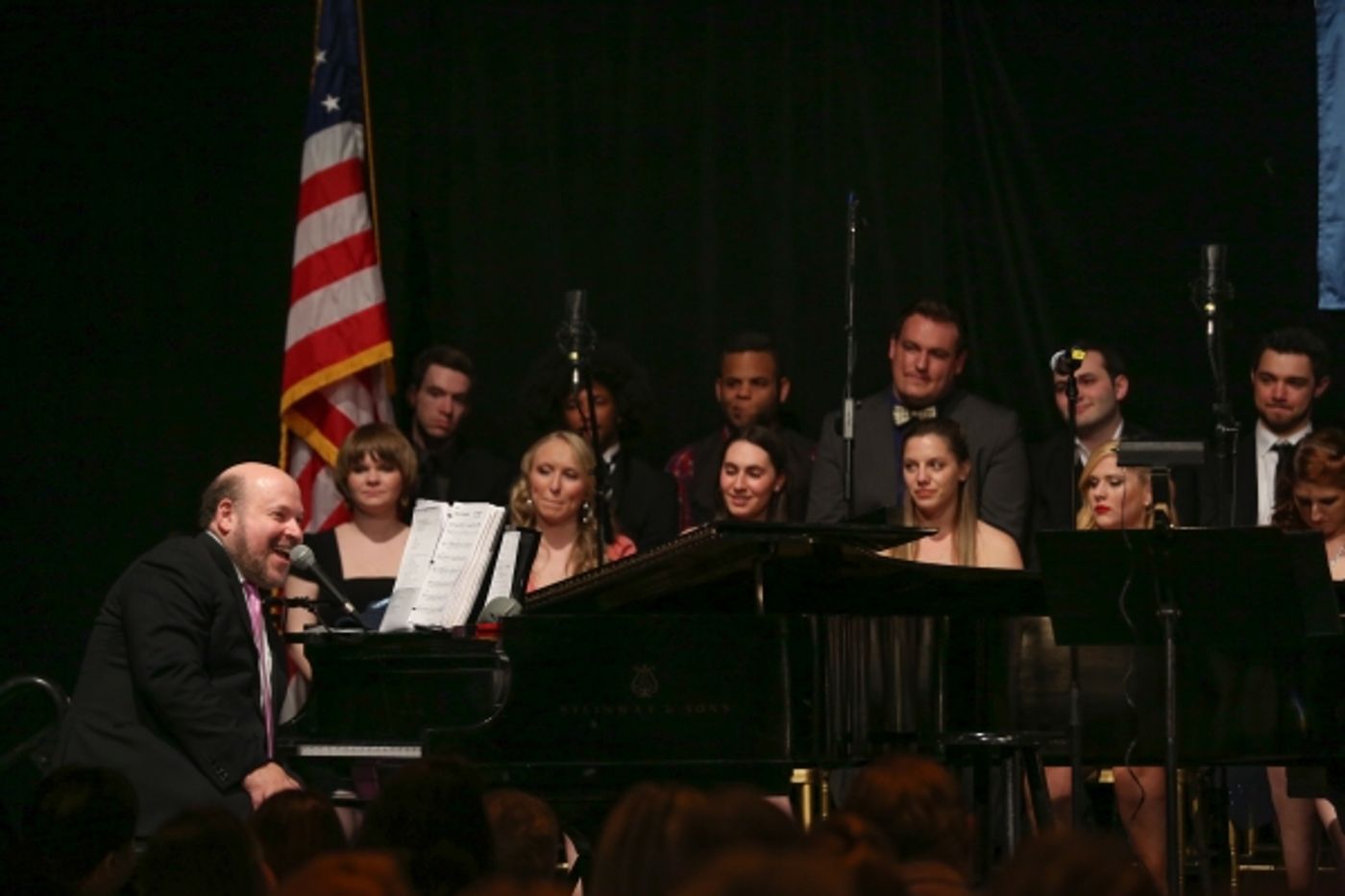Photo Flash: Alice Ripley, Marc Kudisch & More Honor Frank Wildhorn at Marymount Manhattan Gala Image