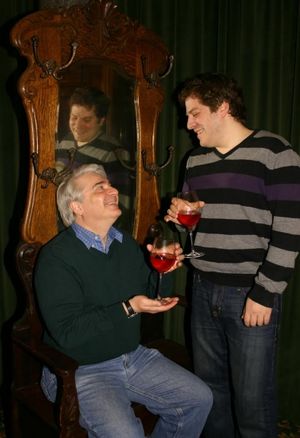 Barry Hatrick and Jim Buffone @ BroadwayWorld Barry Hatrick and Jim Buffone Photo