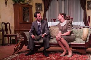 Charles Roth (Joe Farkas) and Erin Shaughnessy (Lala Levy) Photo