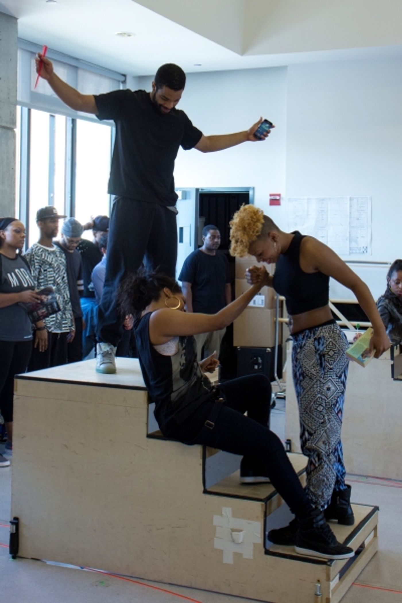 Photo Coverage: Tupac on Broadway! Meet the Cast of HOLLER IF YA HEAR ME Image