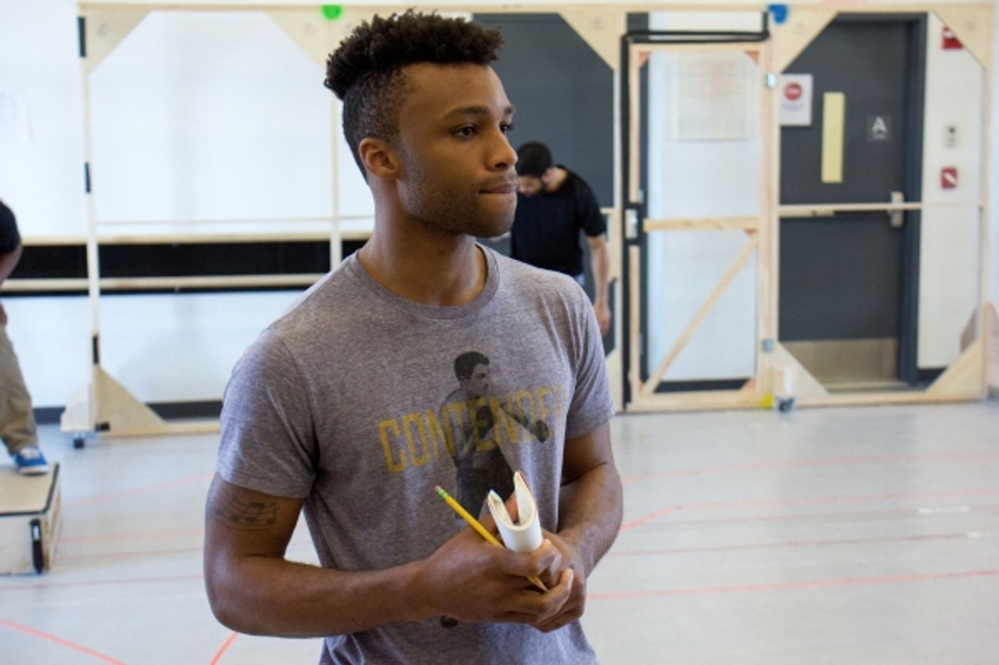 Photo Coverage: Tupac on Broadway! Meet the Cast of HOLLER IF YA HEAR ME Image