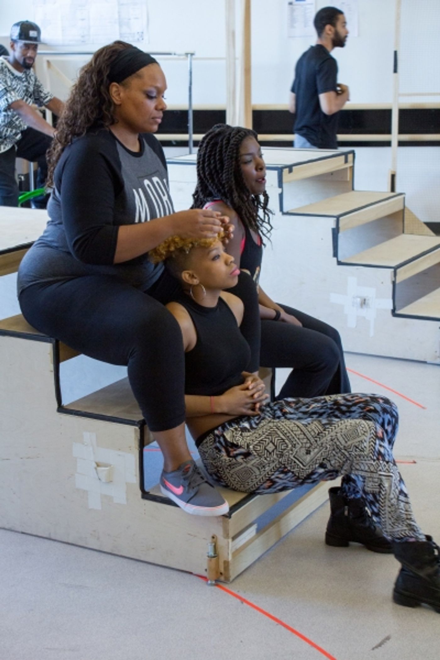 Photo Coverage: Tupac on Broadway! Meet the Cast of HOLLER IF YA HEAR ME Image