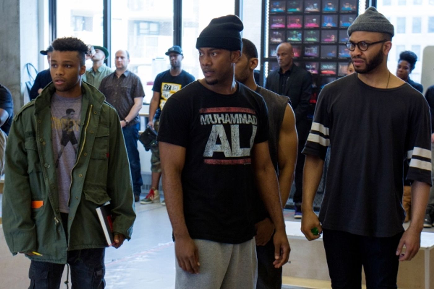 Photo Coverage: Tupac on Broadway! Meet the Cast of HOLLER IF YA HEAR ME Image