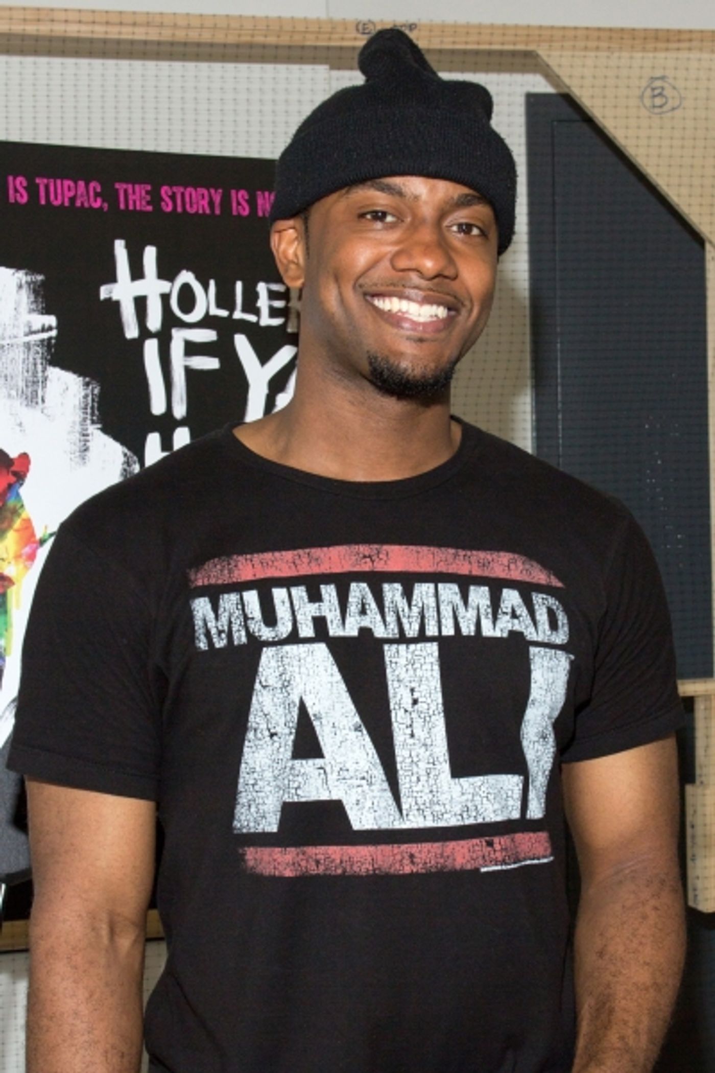 Photo Coverage: Tupac on Broadway! Meet the Cast of HOLLER IF YA HEAR ME Image