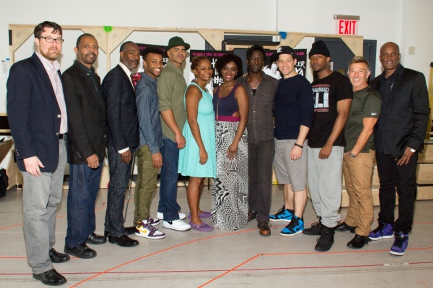 Photo Coverage: Tupac on Broadway! Meet the Cast of HOLLER IF YA HEAR ME Image