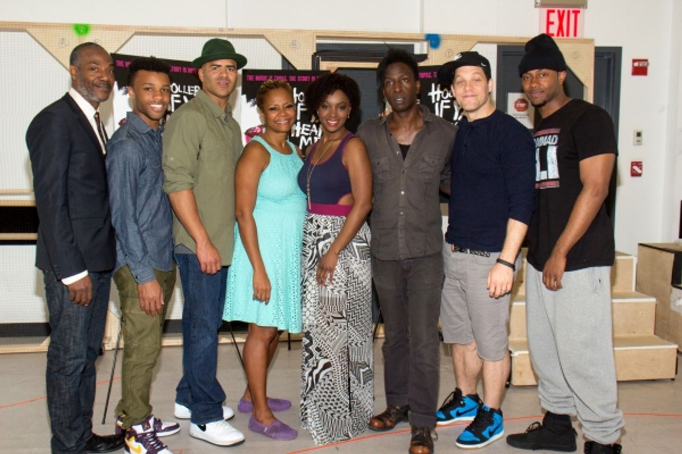 Photo Coverage: Tupac on Broadway! Meet the Cast of HOLLER IF YA HEAR ME Image