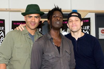 Christopher Jackson, Saul Williams, Ben Thompson Photo