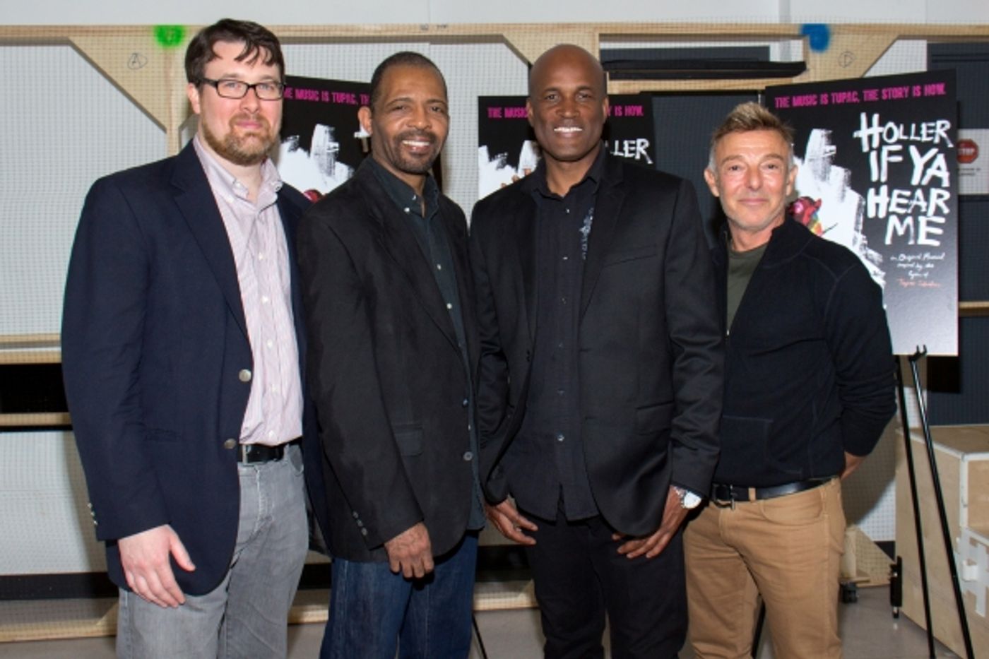 Photo Coverage: Tupac on Broadway! Meet the Cast of HOLLER IF YA HEAR ME Image