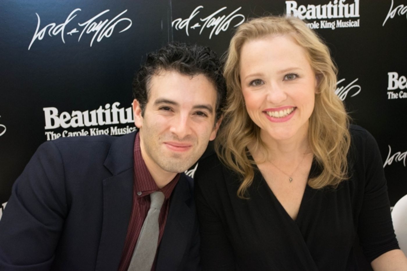 Photo Flash: Jessie Mueller, Jake Epstein, Anika Larsen and Jarrod Spector at BEAUTIFUL CD Signing at Lord & Taylor Photo Flash: Jessie Mueller, Jake Epstein, Anika Larsen and Jarrod Spector at BEAUTIFUL CD Signing at Lord & Taylor Image