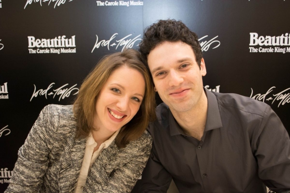 Jessie Mueller and Jake Epstein at 