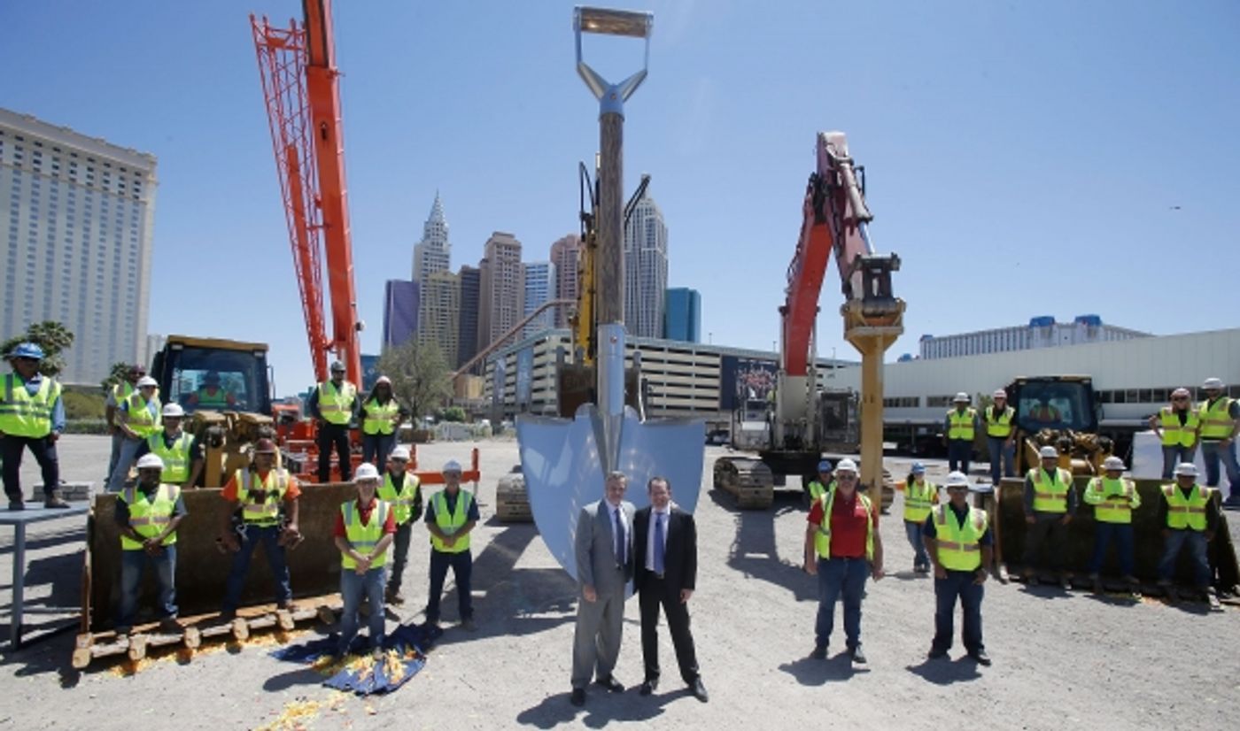 Photo Flash: AEG & MGM Resorts International Break Ground on New Las Vegas Arena  Image