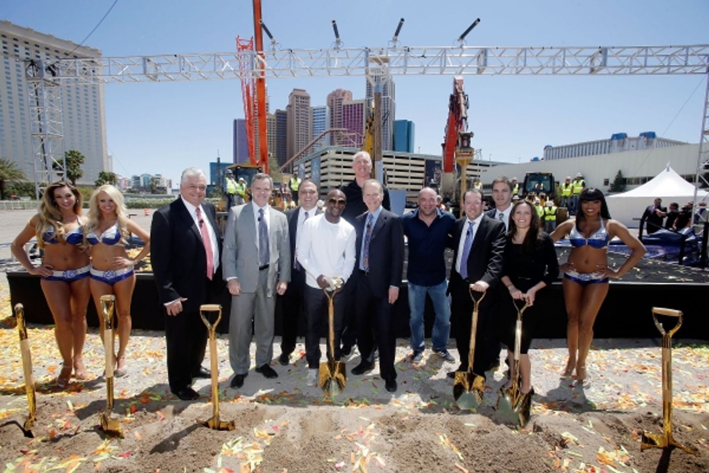 Photo Flash: AEG & MGM Resorts International Break Ground on New Las Vegas Arena  Image