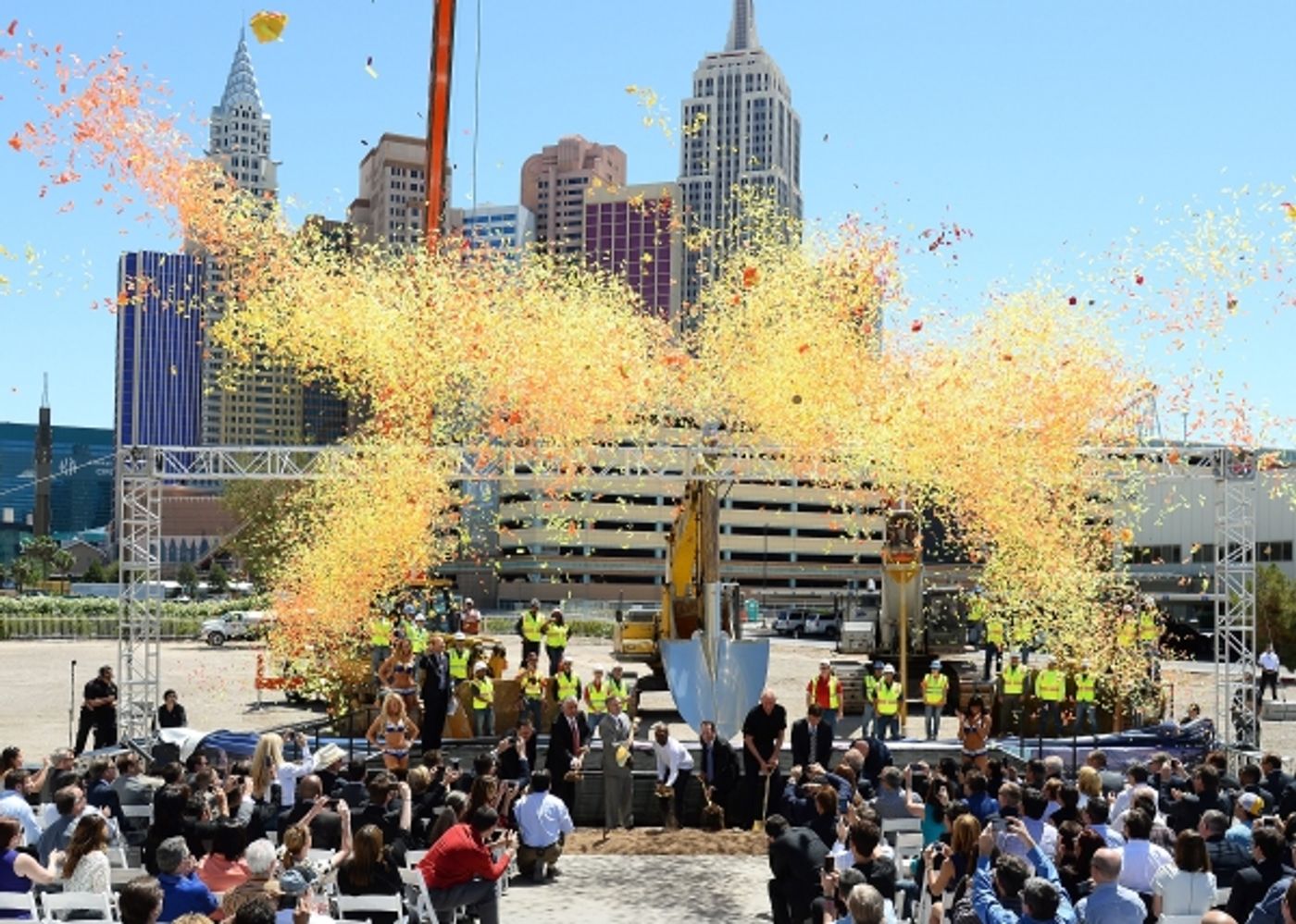 Photo Flash: AEG & MGM Resorts International Break Ground on New Las Vegas Arena  Image