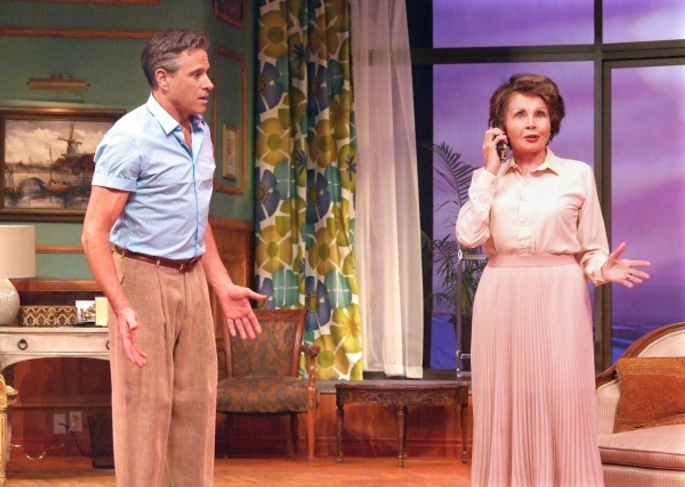 Photo Flash: First Look at Leslie Caron and David Engel in Laguna Playhouse's SIX DANCE LESSONS IN SIX WEEKS  Image