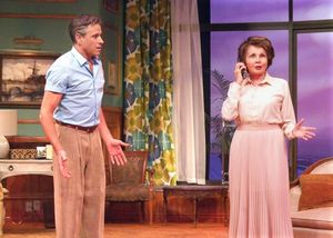 David Engel and Leslie Caron Photo