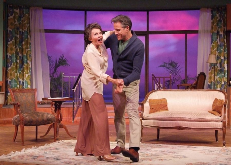 Photo Flash: First Look at Leslie Caron and David Engel in Laguna Playhouse's SIX DANCE LESSONS IN SIX WEEKS Image