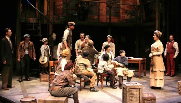 Franky (Richardo Vazquez) stands up for Professor C.C. Heintzeman (Jon Andrew Hegge,  Photo