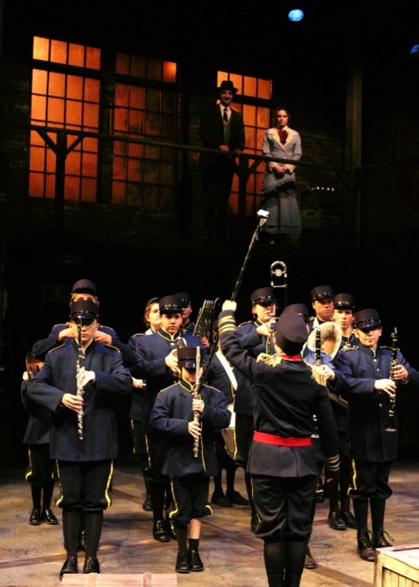 Professor C.C.Heintzeman (Jon Andrew Hegge) and Harriet (Kendall Anne Thompson) overs Photo
