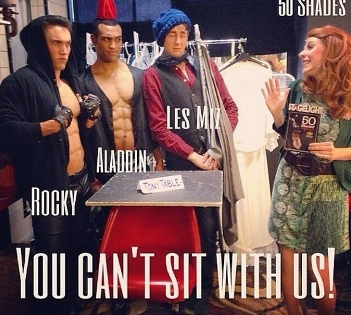 Photo Flash: Saturday Intermission Pics, 5/3- ROCKY, THE BRIDGES OF MADISON COUNTY, BULLETS OVER BROADWAY & More! Photo Flash: Saturday Intermission Pics, 5/3- ROCKY, THE BRIDGES OF MADISON COUNTY, BULLETS OVER BROADWAY & More! Image