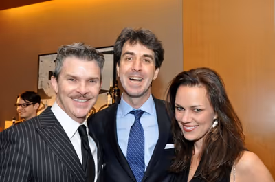Denis Jones, Jason Robert Brown and Georgia Stitt Photo