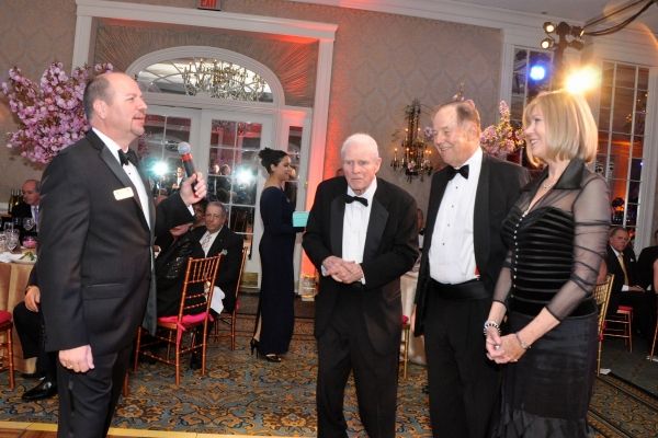 Todd Schmidt, Brendan T. Byrne, Thomas H. Kean, Jr. and Linda Bowden Photo