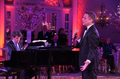 Jason Robert Brown and Tony Danza Photo