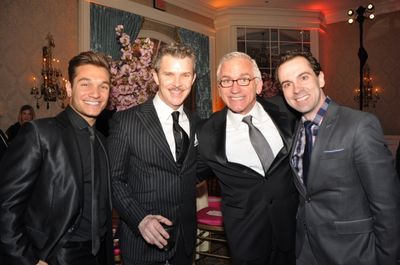 Christopher Messina, Denis Jones, Mark S. Hoebee and Rob McClure Photo