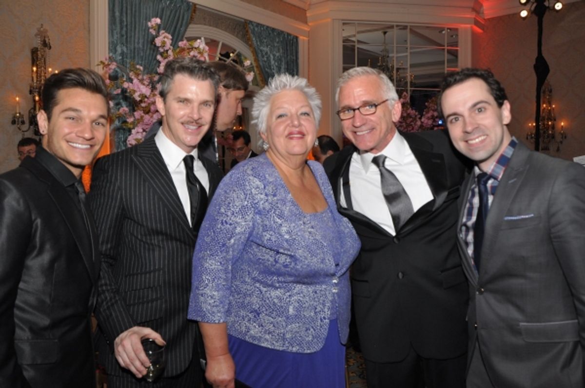 Christopher Messina, Denis Jones, Francine Bizar, Mark S. Hoebee and Rob McClure at 