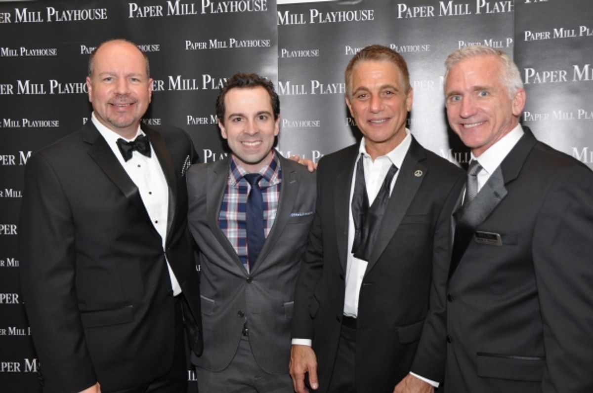 Todd Schmidt, Rob McClure, Tony Danza and Mark S. Hoebee at 