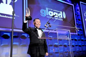 NEW YORK, NY - MAY 03: George Takei speaks at the 25th Annual GLAAD Media Awards on May 3, 2014 in New York City. (Photo by Stephen Lovekin/Getty Images for GLAAD) @ BroadwayWorld NEW YORK, NY - MAY 03: George Takei speaks at the 25th Annual GLAAD Media Awards on Photo