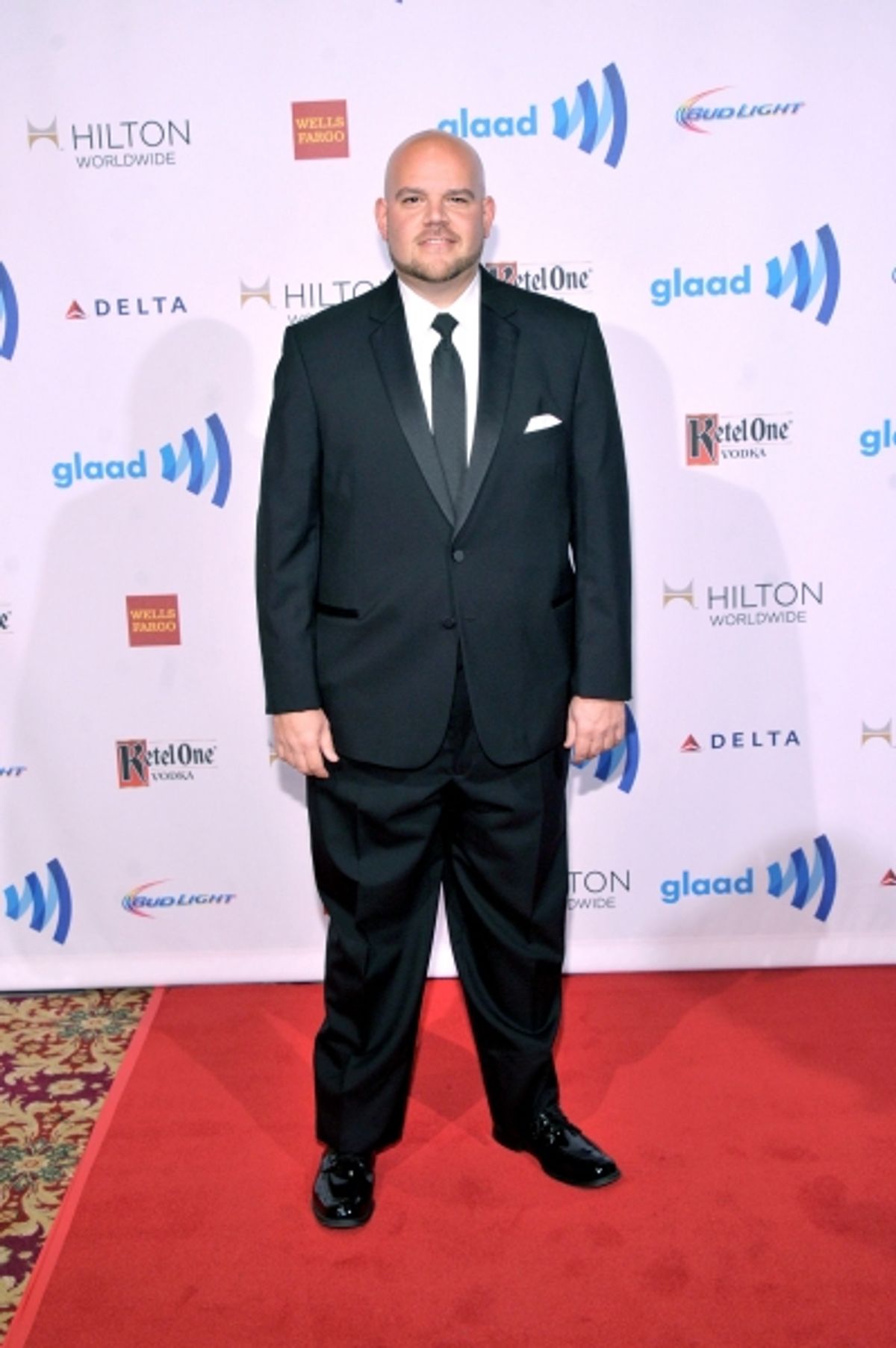 NEW YORK, NY - MAY 03:  Anthony Nicodemo attends the 25th Annual GLAAD Media Awards on May 3, 2014 in New York City.  (Photo by Stephen Lovekin/Getty Images for GLAAD) at On the Red Carpet of the GLAAD Awards