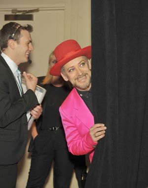 NEW YORK, NY - MAY 03: Boy George attends the 25th Annual GLAAD Media Awards In New York on May 3, 2014 in New York City. (Photo by D Dipasupil/Getty Images for GLAAD) @ BroadwayWorld NEW YORK, NY - MAY 03: Boy George attends the 25th Annual GLAAD Media Awards In New Photo