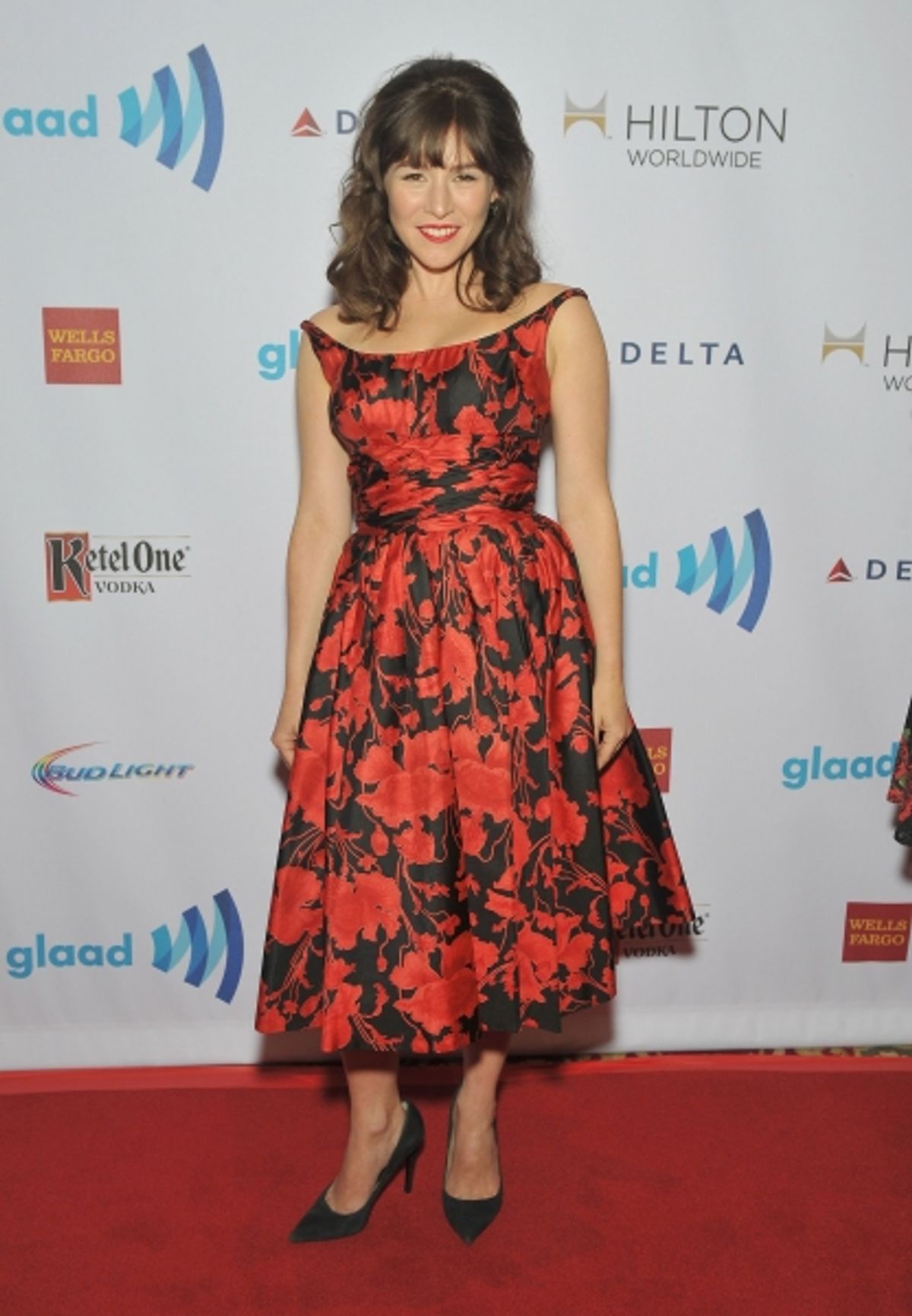 NEW YORK, NY - MAY 03:  Yael Stone attends the 25th Annual GLAAD Media Awards In New York on May 3, 2014 in New York City.  (Photo by D Dipasupil/Getty Images for GLAAD) at 