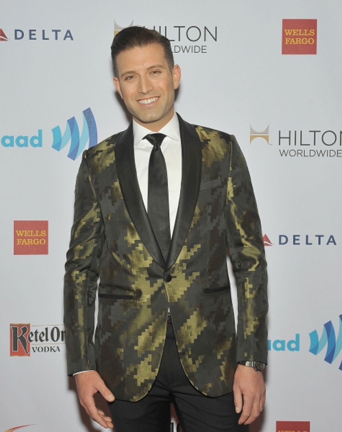 NEW YORK, NY - MAY 03:  Omar Sharif Jr. attends the 25th Annual GLAAD Media Awards In New York on May 3, 2014 in New York City.  (Photo by D Dipasupil/Getty Images for GLAAD) at 