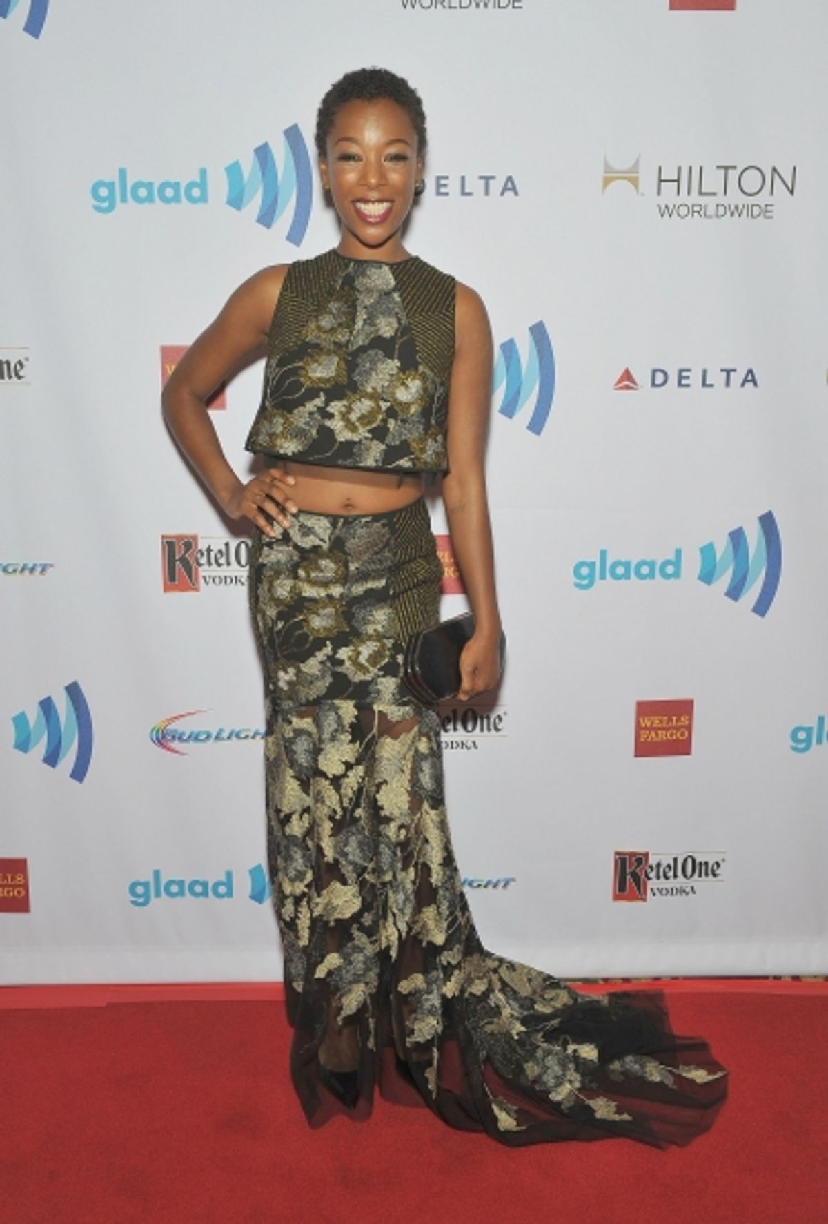 NEW YORK, NY - MAY 03:  Samira Wiley attends the 25th Annual GLAAD Media Awards In New York on May 3, 2014 in New York City.  (Photo by D Dipasupil/Getty Images for GLAAD) at 