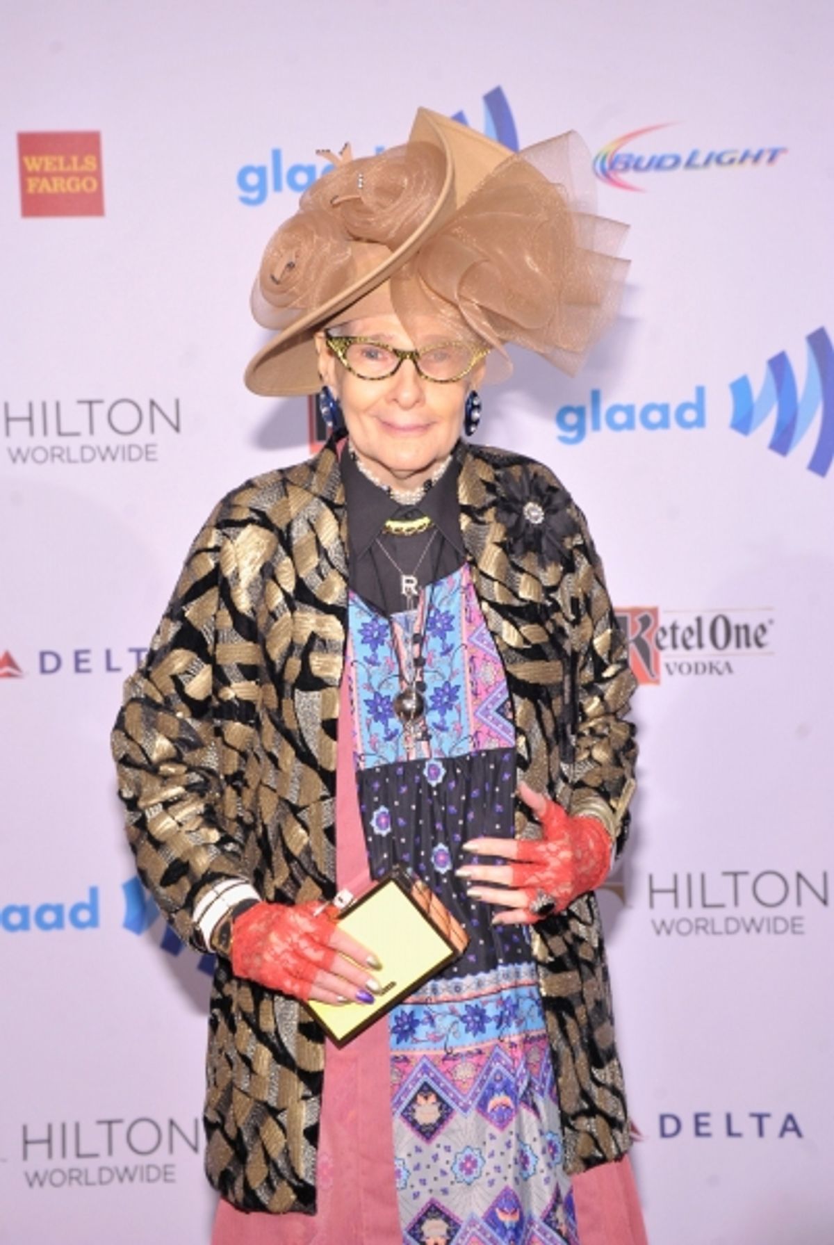 NEW YORK, NY - MAY 03:  Rollerena attends the 25th Annual GLAAD Media Awards on May 3, 2014 in New York City.  (Photo by Stephen Lovekin/Getty Images for GLAAD) at 