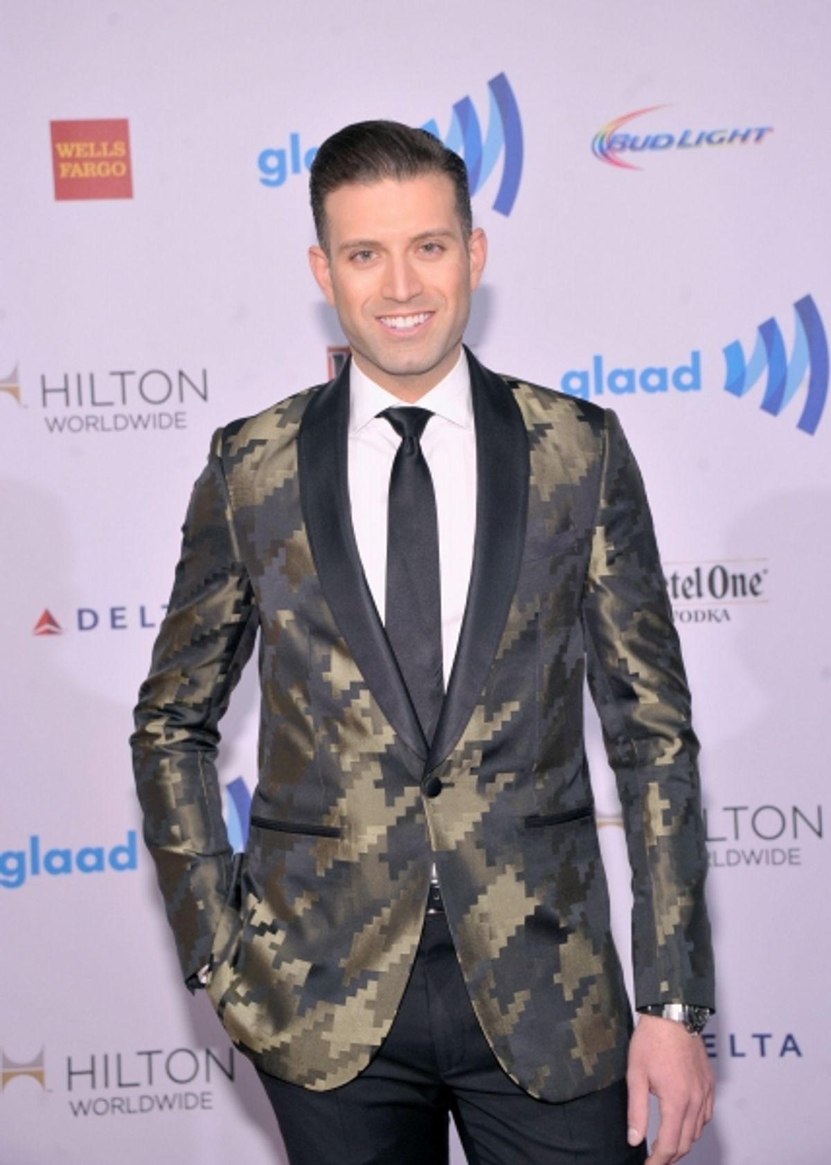 NEW YORK, NY - MAY 03:  Omar Sharif, Jr. attends the 25th Annual GLAAD Media Awards on May 3, 2014 in New York City.  (Photo by Stephen Lovekin/Getty Images for GLAAD) at 
