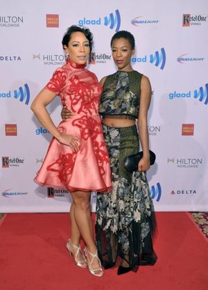 NEW YORK, NY - MAY 03:  Selenis Leyva; Samira Wiley attend the 25th Annual GLAAD Medi Photo
