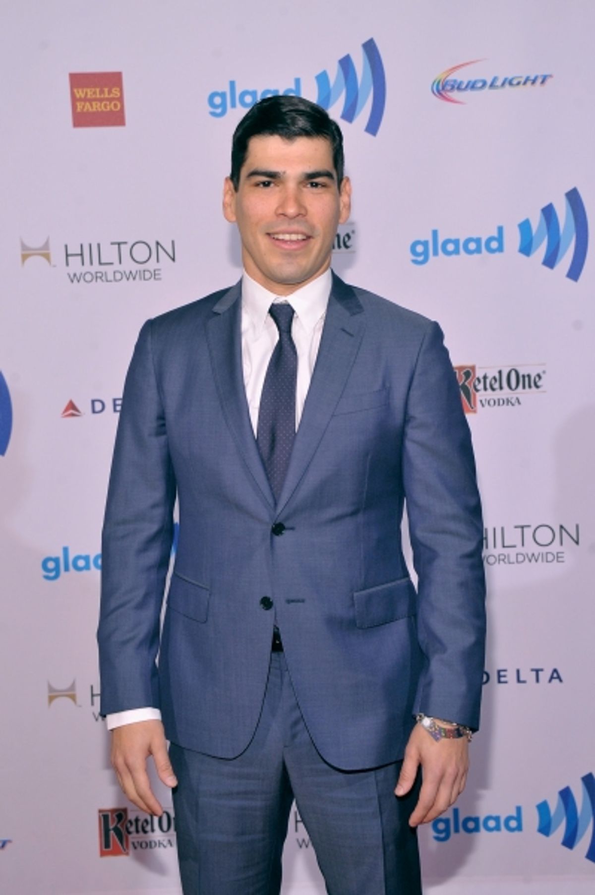 NEW YORK, NY - MAY 03:  Raul Castillo attends the 25th Annual GLAAD Media Awards on May 3, 2014 in New York City.  (Photo by Stephen Lovekin/Getty Images for GLAAD) at 