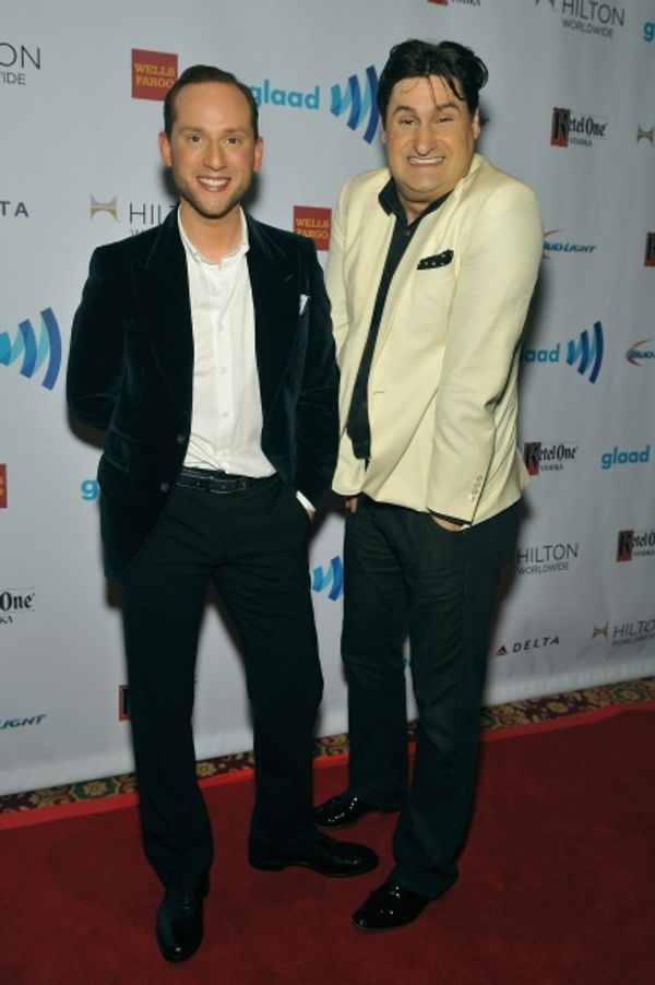 NEW YORK, NY - MAY 03:  Noah Levy and Rob Shuter attend the 25th Annual GLAAD Media A Photo