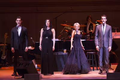 Constantine Germanacos, Jennifer Diamond, Kristin Chenoweth and Johnny Stellard Photo